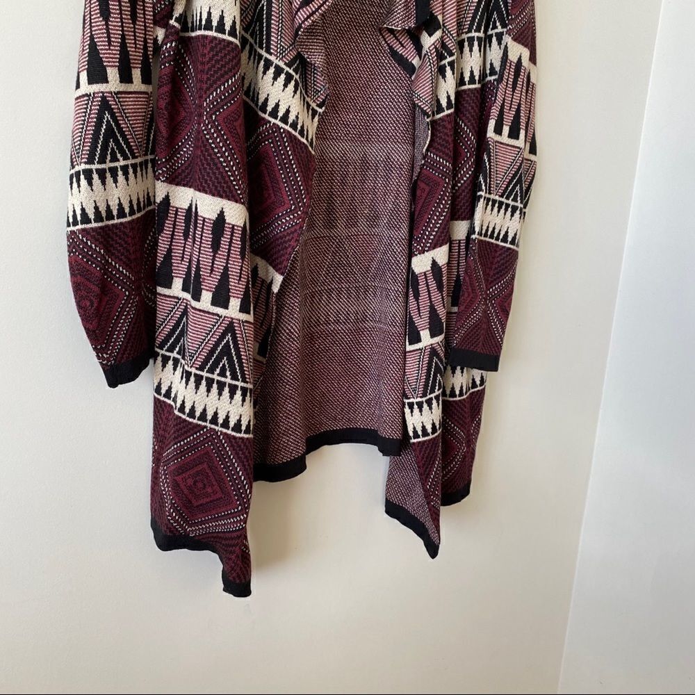 California Moon Rise Waterfall Aztec Cardigan - Picture 5 of 8